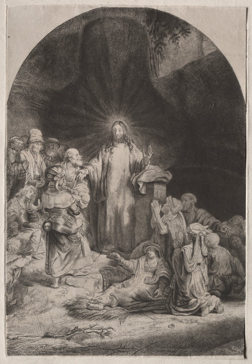 De Honderd Guldens Prent door Rembrandt van Rijn