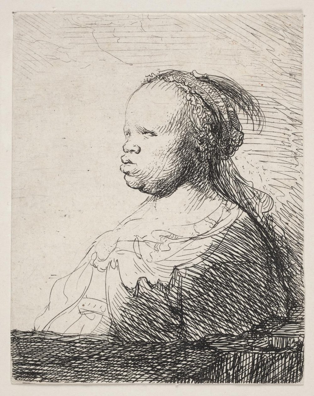 Het Witte Zwart door Rembrandt van Rijn