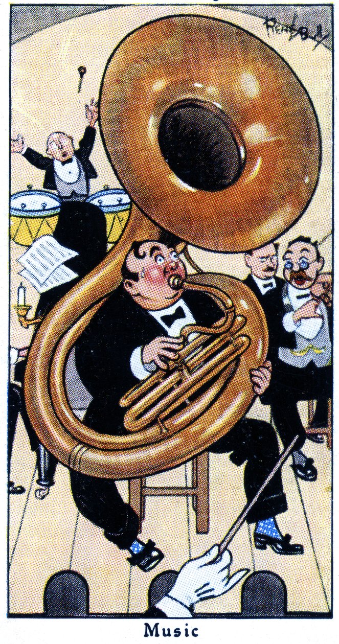 Muziek, 1936 door René Bull