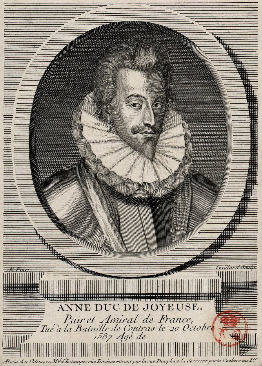 AnnedeJoyeuseGravure02 door Rene Gaillard