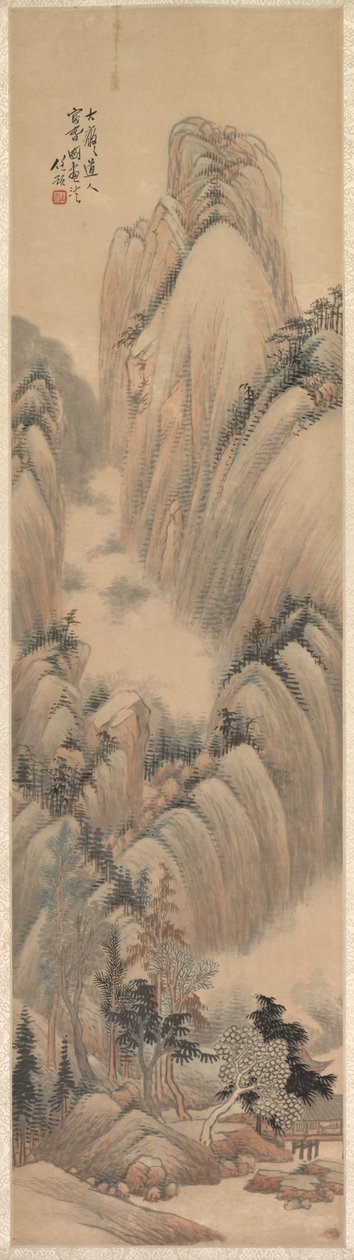 Landschappen, 1892 door Ren Yu