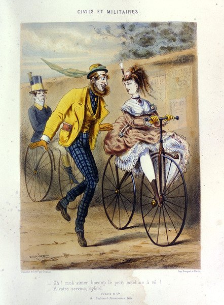 Een Draisienne door Renard Jules Draner