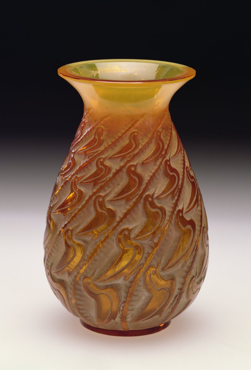 Eendenvaas, 1931 door Rene Jules Lalique