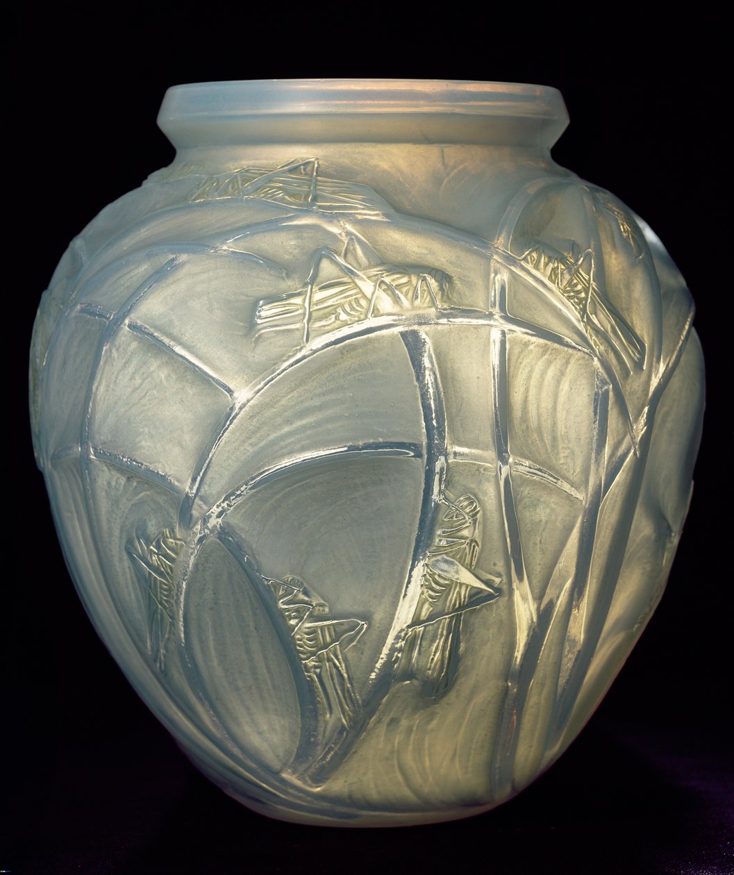 Sprinkhanen, 1913 door Rene Jules Lalique