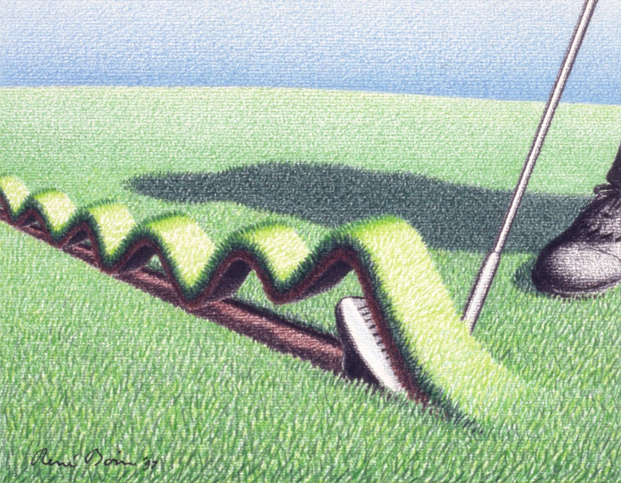 Divot door Rene Boin