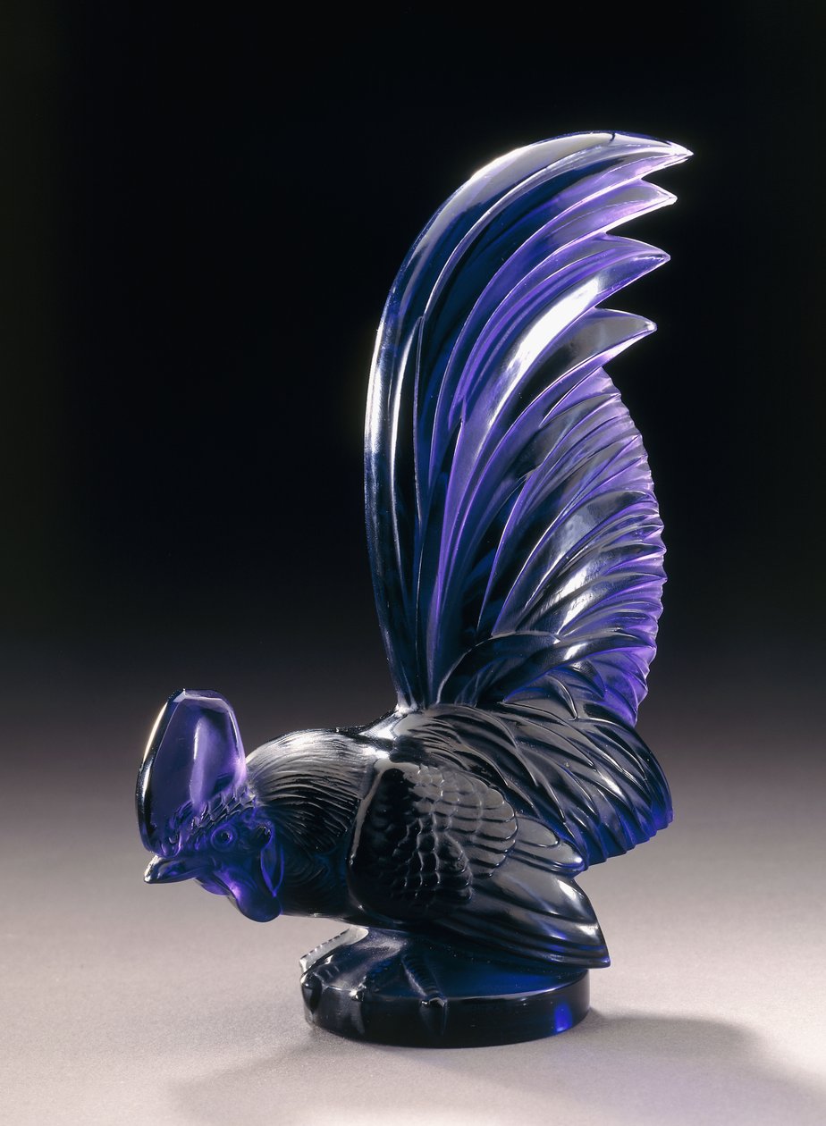 Coq Nain, ca. 1926 door Rene Jules Lalique