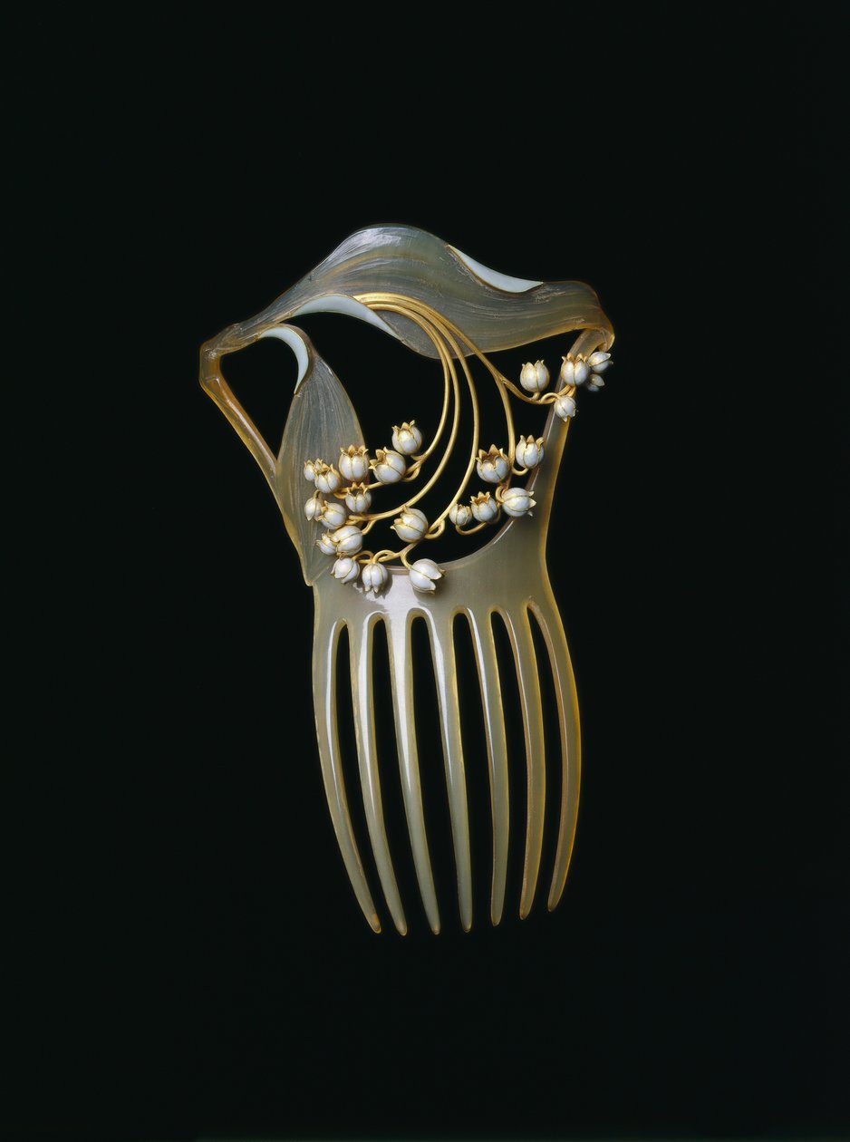 Haarsieraad, ca. 1900 door Rene Jules Lalique