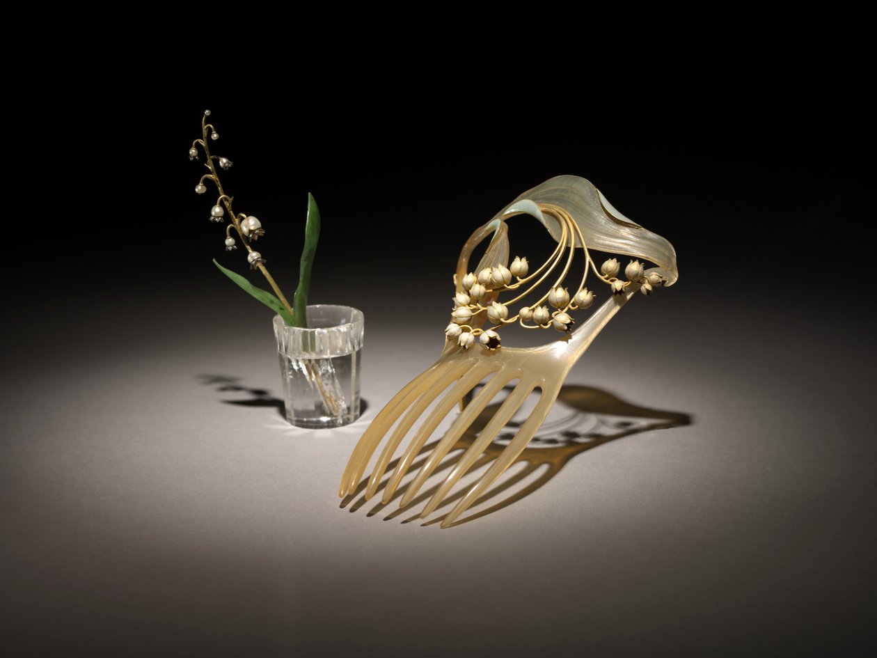 Haarornament, c.1900 door Rene Jules Lalique