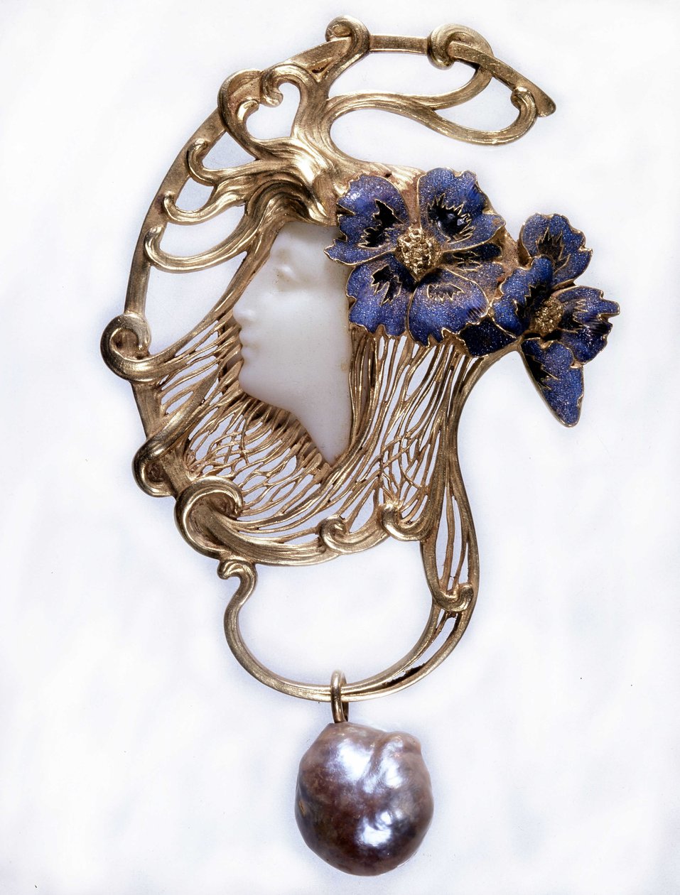 Sieraden, hanger door Rene Lalique door Rene Jules Lalique