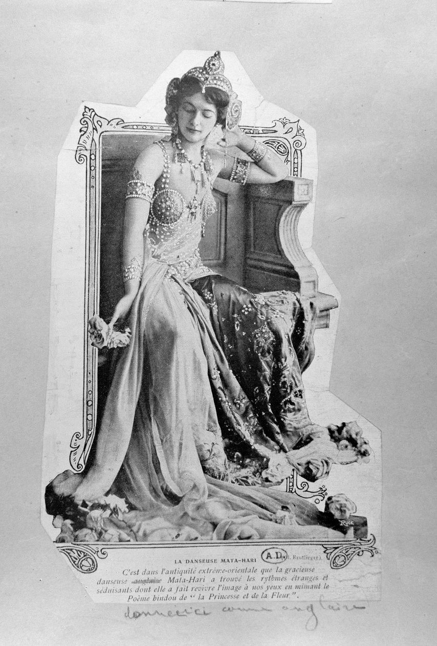 Mata Hari (1876-1917) 1910 door Reutlinger Studio