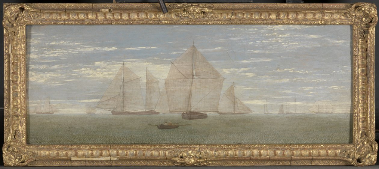 Zeilschip door Richard Dadd