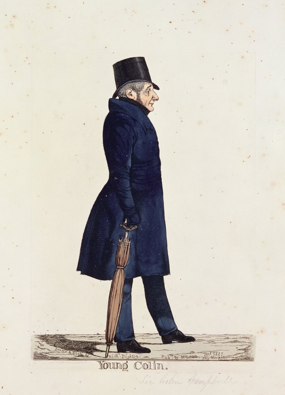 Jonge Colin, 1827 door Richard Dighton