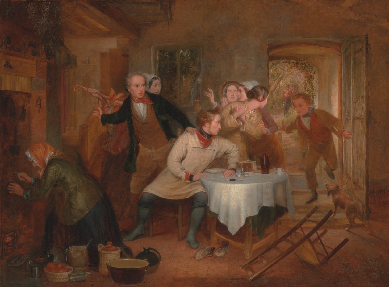 Het Huis van de Deserteurs door Richard Redgrave