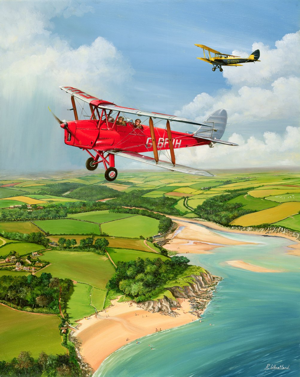 Mothecombe Motten, 1999 door Richard Wheatland