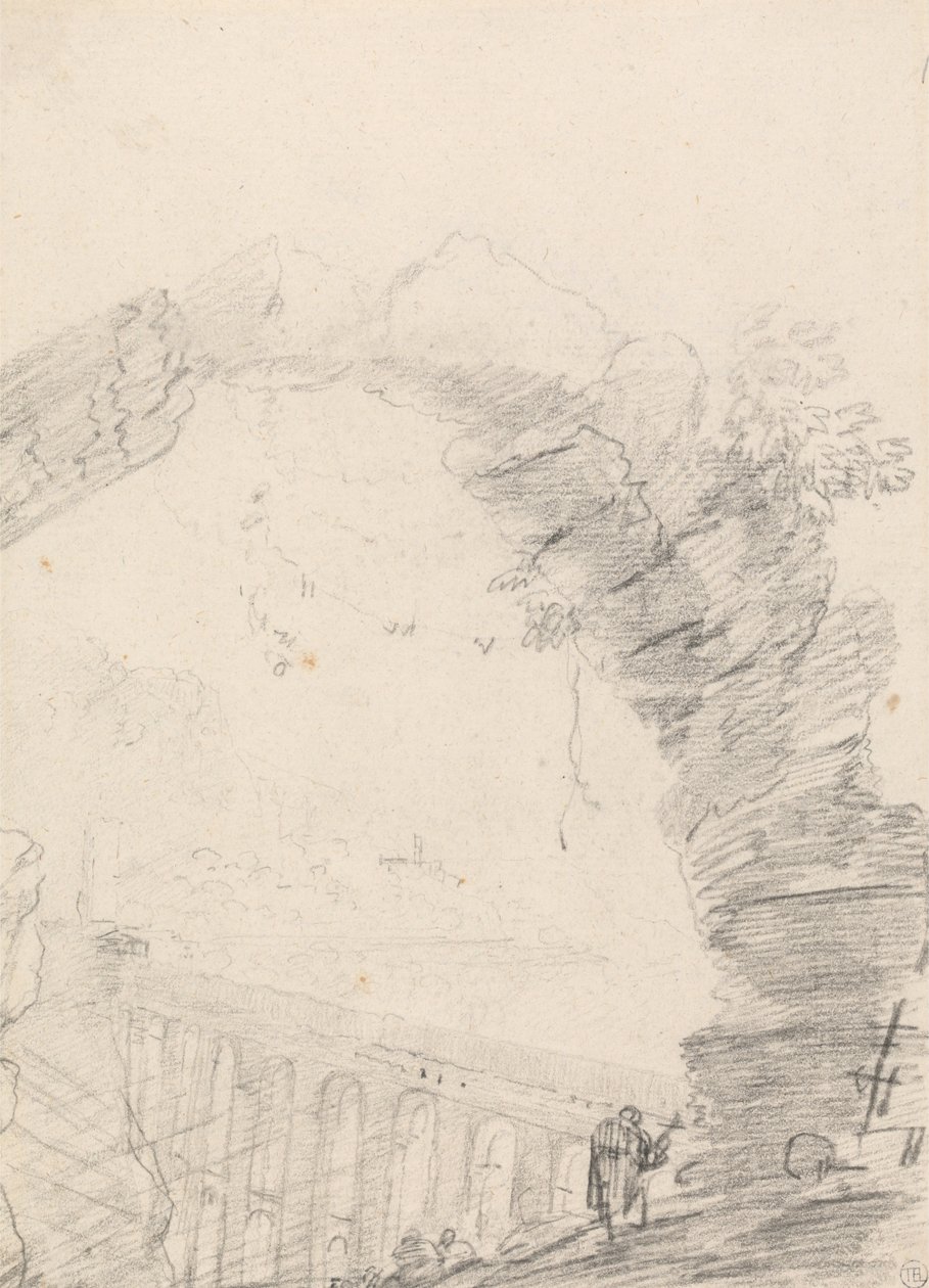 Ponte delle Torri, gezien door een boog door Richard Wilson