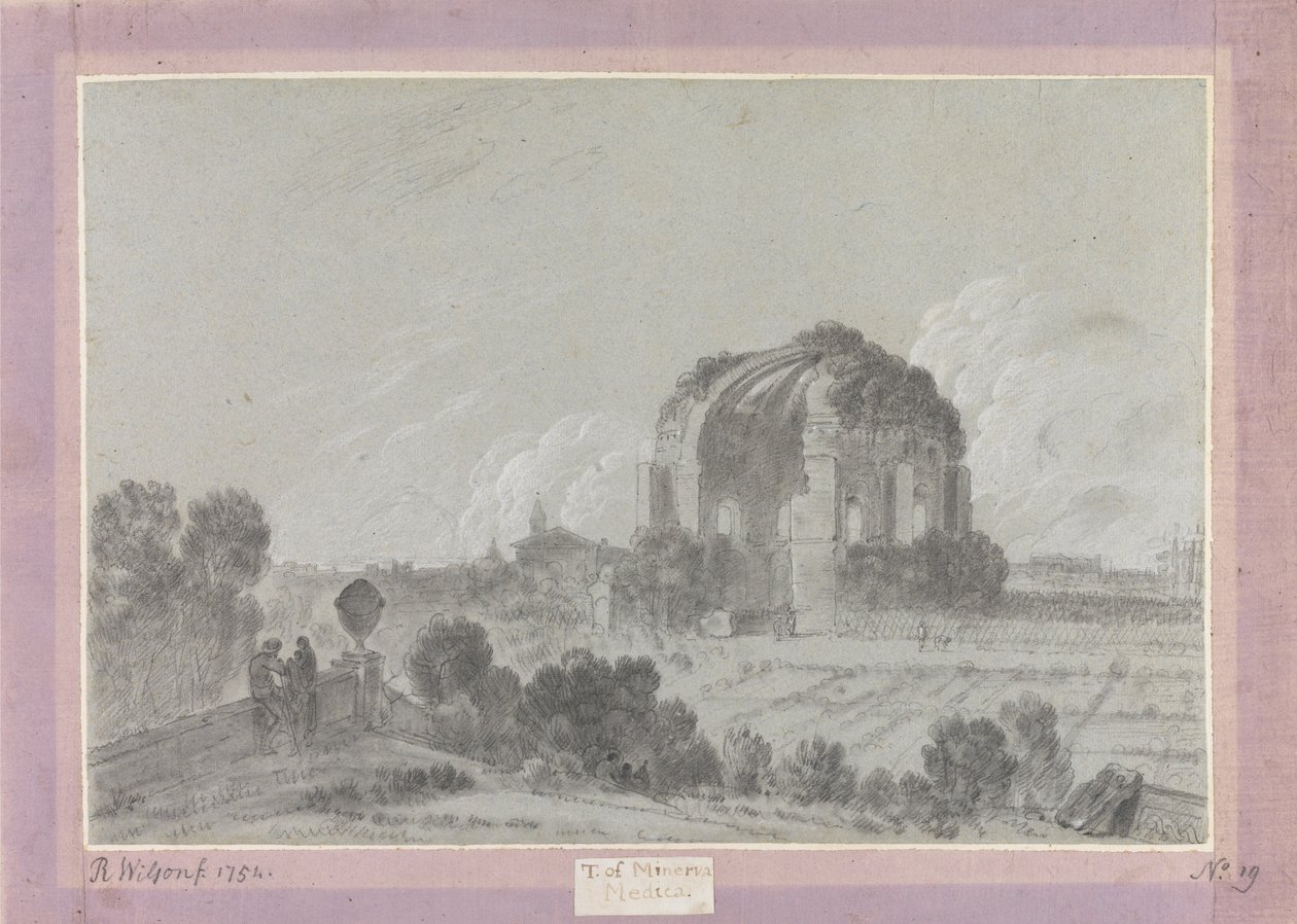 Tempel van Minerva Medica, Rome door Richard Wilson