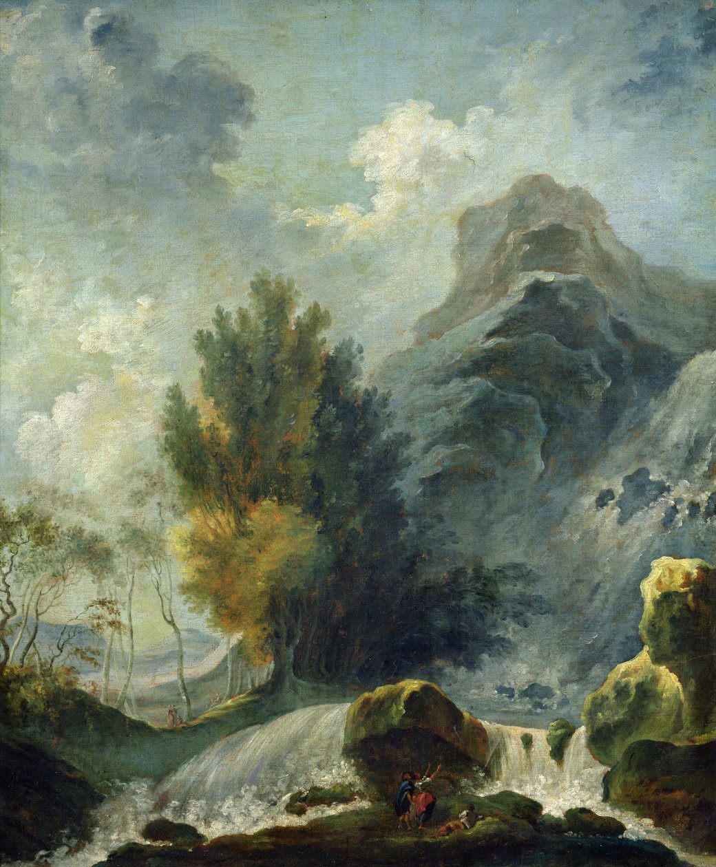 Landschap door Richard, bishop of Saint Non