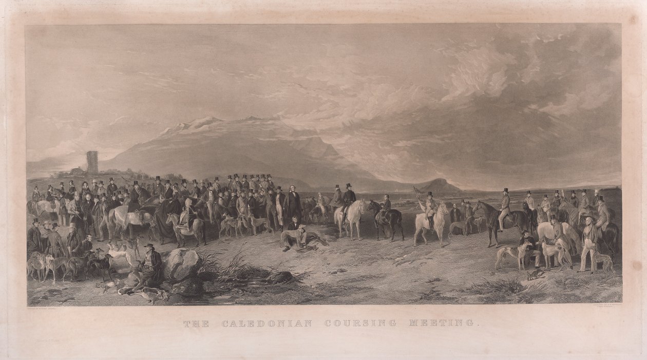 De Caledonische coursing bijeenkomst door Richard Ansdell