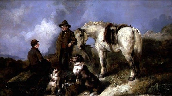 Wachten op de Meester door Richard Ansdell