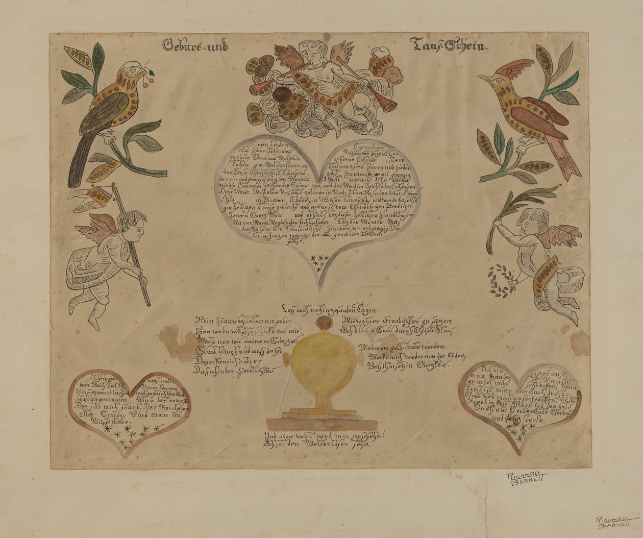 Fraktur door Richard Barnett