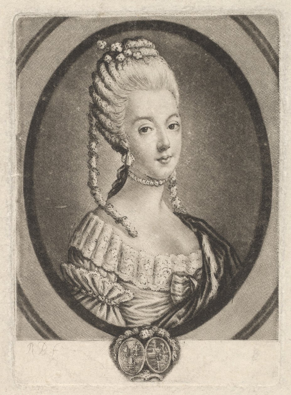 Marie-Antoinette door Richard Brookshaw