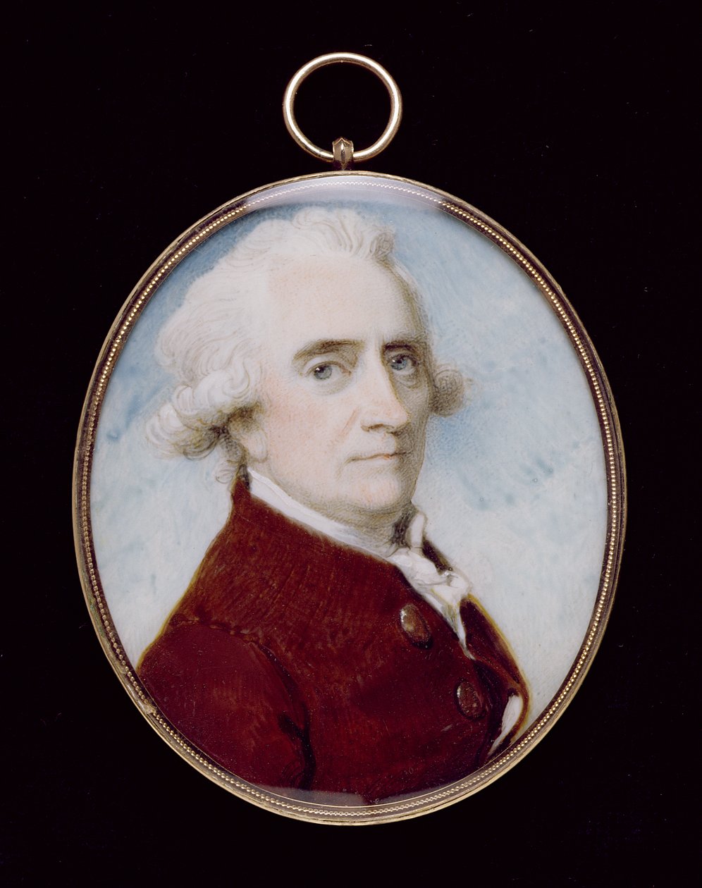 Zelfportret miniatuur door Richard Cosway