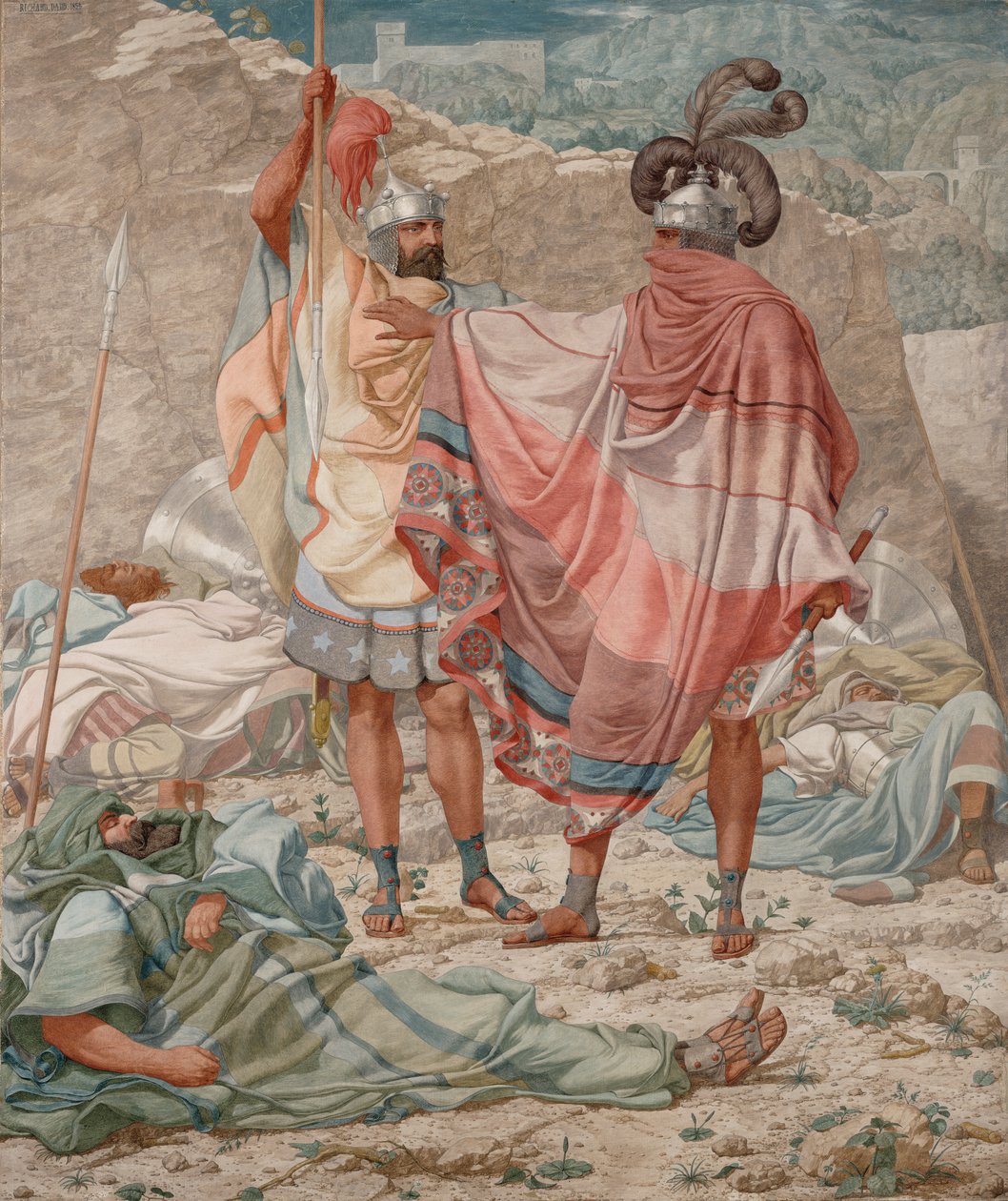 Genade: David spaart Sauls leven door Richard Dadd