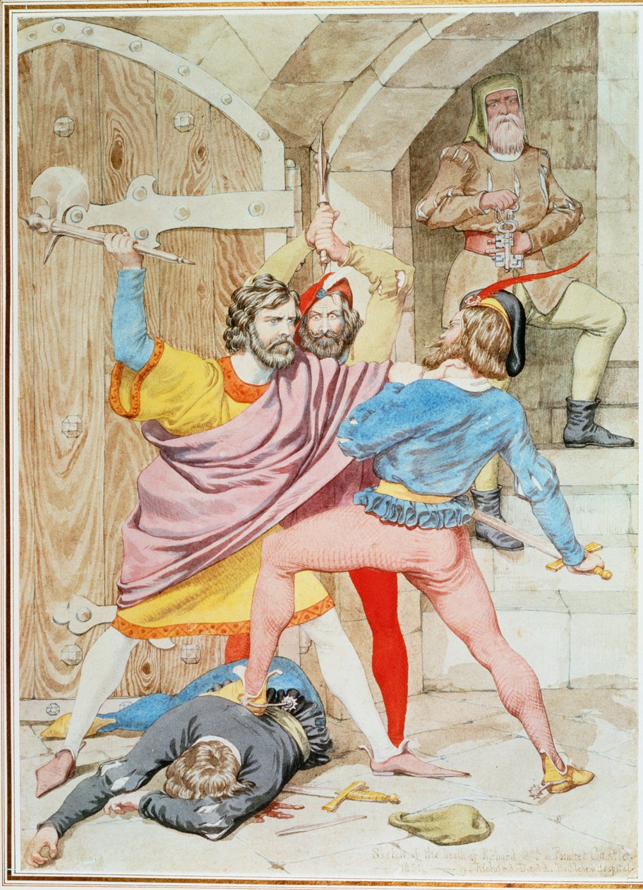 De Dood van Richard II, 1852 door Richard Dadd