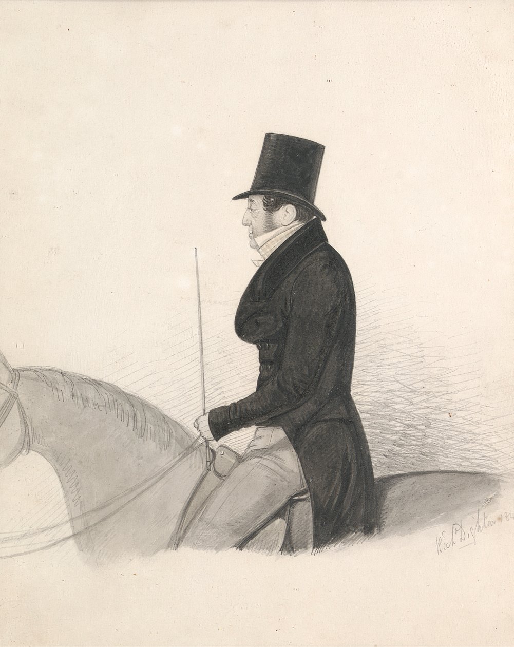 Mr. Smith Dorian, 1841 door Richard Dighton