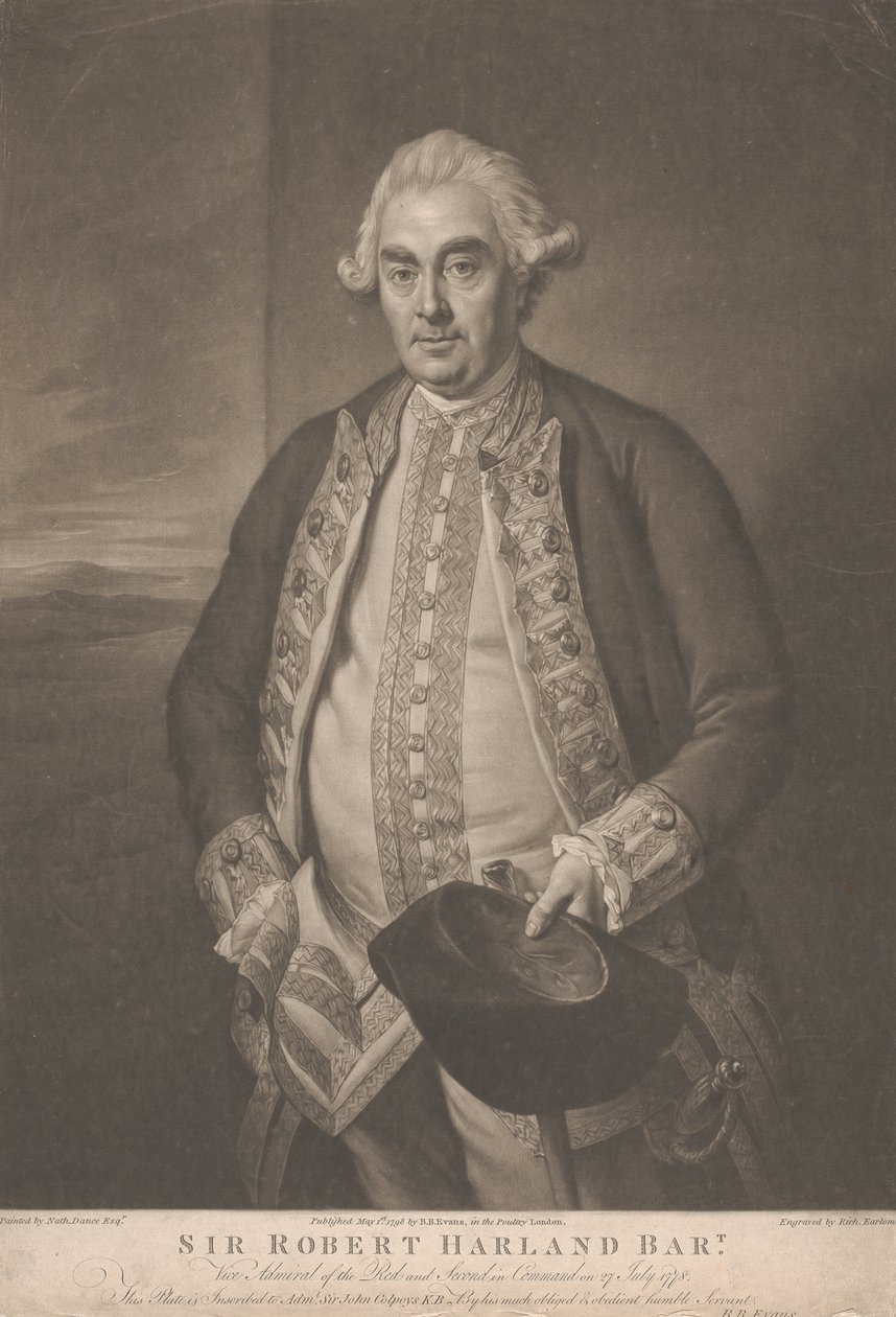 Sir Robert Harland door Richard Earlom
