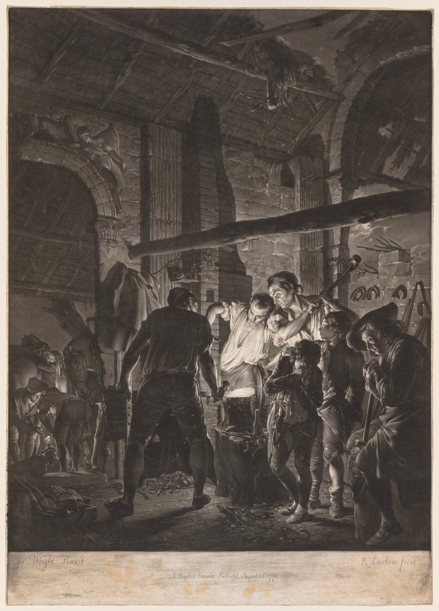 De Smid door Richard Earlom