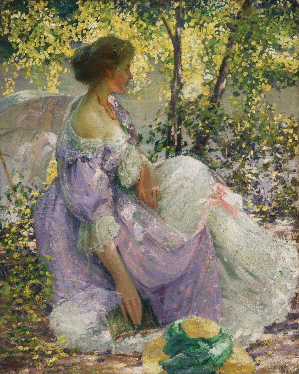 In de Tuin door Richard Emil Miller