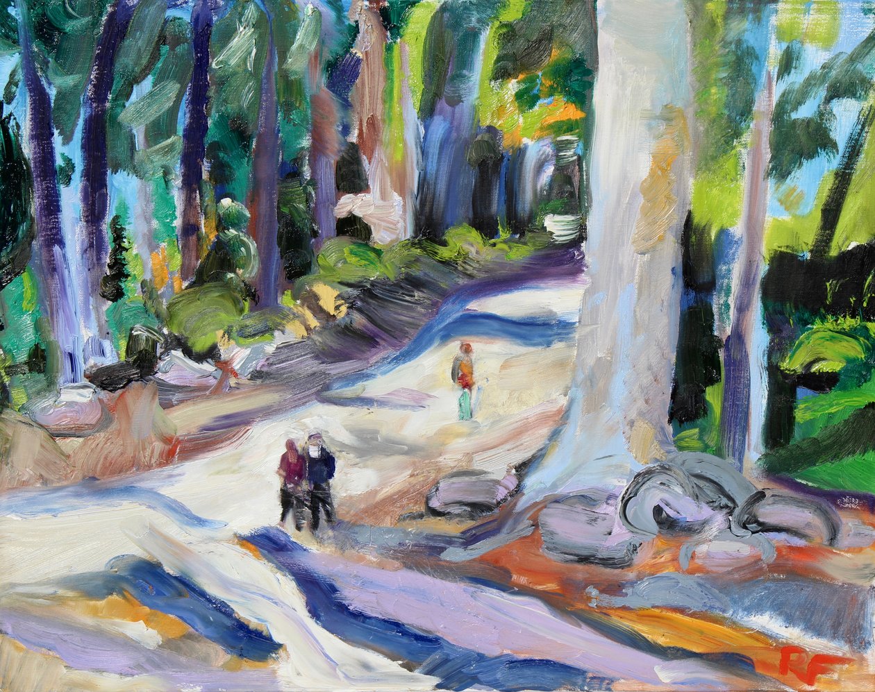Eucalyptusbos, 2020 door Richard Fox
