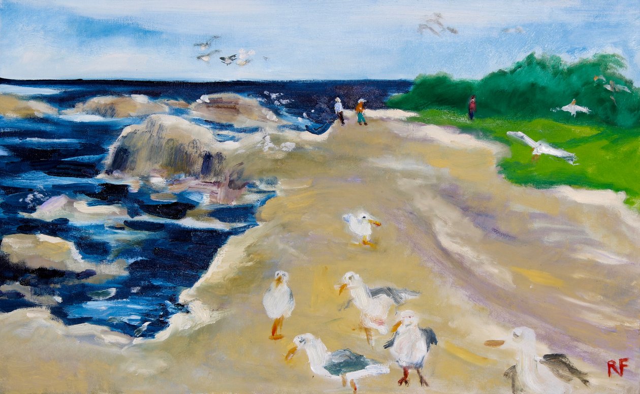 Meeuwen, Monterey, 2020 door Richard Fox