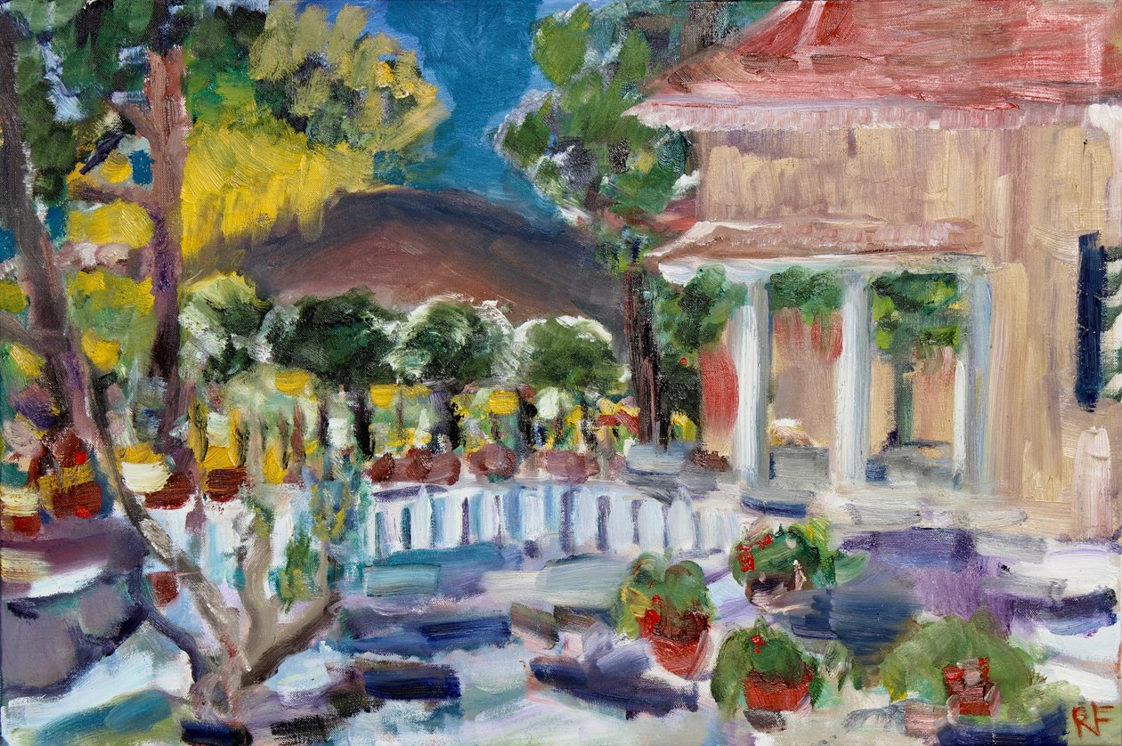 Veranda van Vallejo Huis, 2016 door Richard Fox
