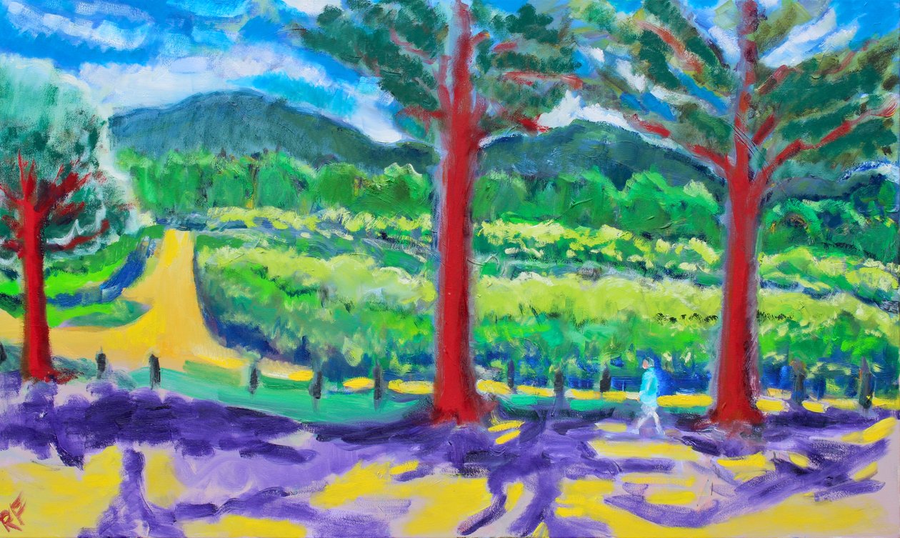 Wijnland, 2017 door Richard Fox