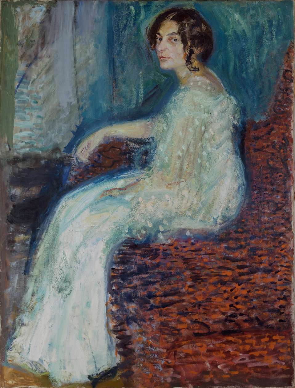 Portret van Henryka Cohn, 1908 door Richard Gerstl