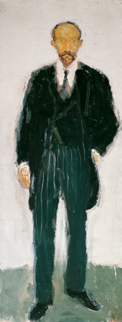 Professor Ernst Diez door Richard Gerstl