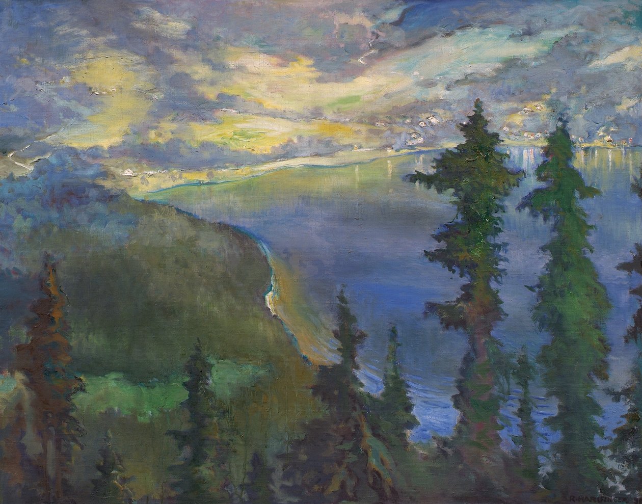 Altaussee door Richard Harlfinger