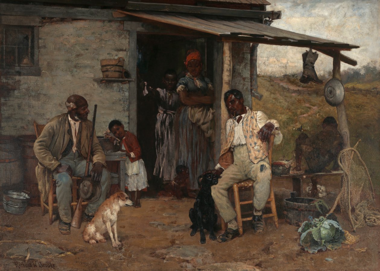 Een Hondenswap, 1881 door Richard Norris Brooke