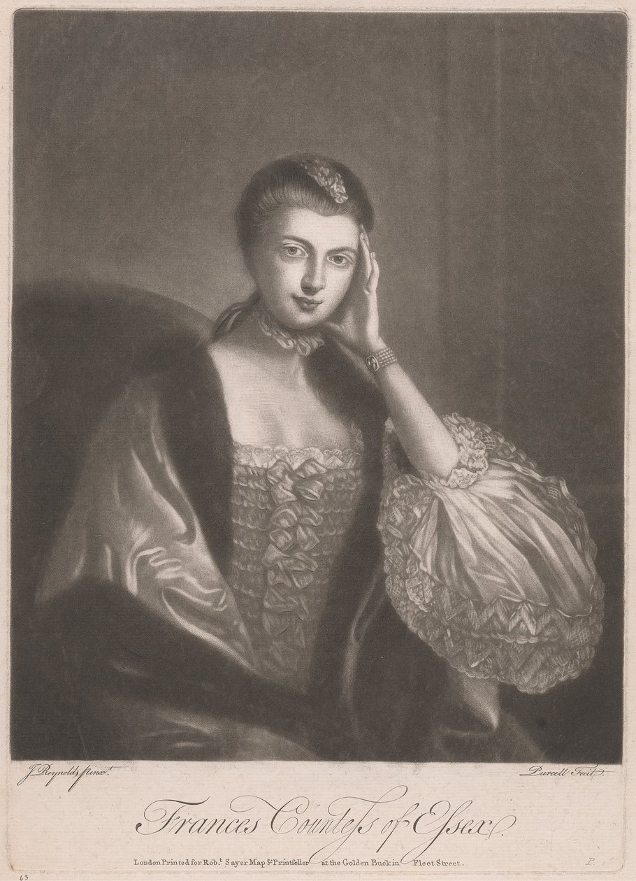 Frances, Gravin van Essex (gest. 1759) door Richard Purcell