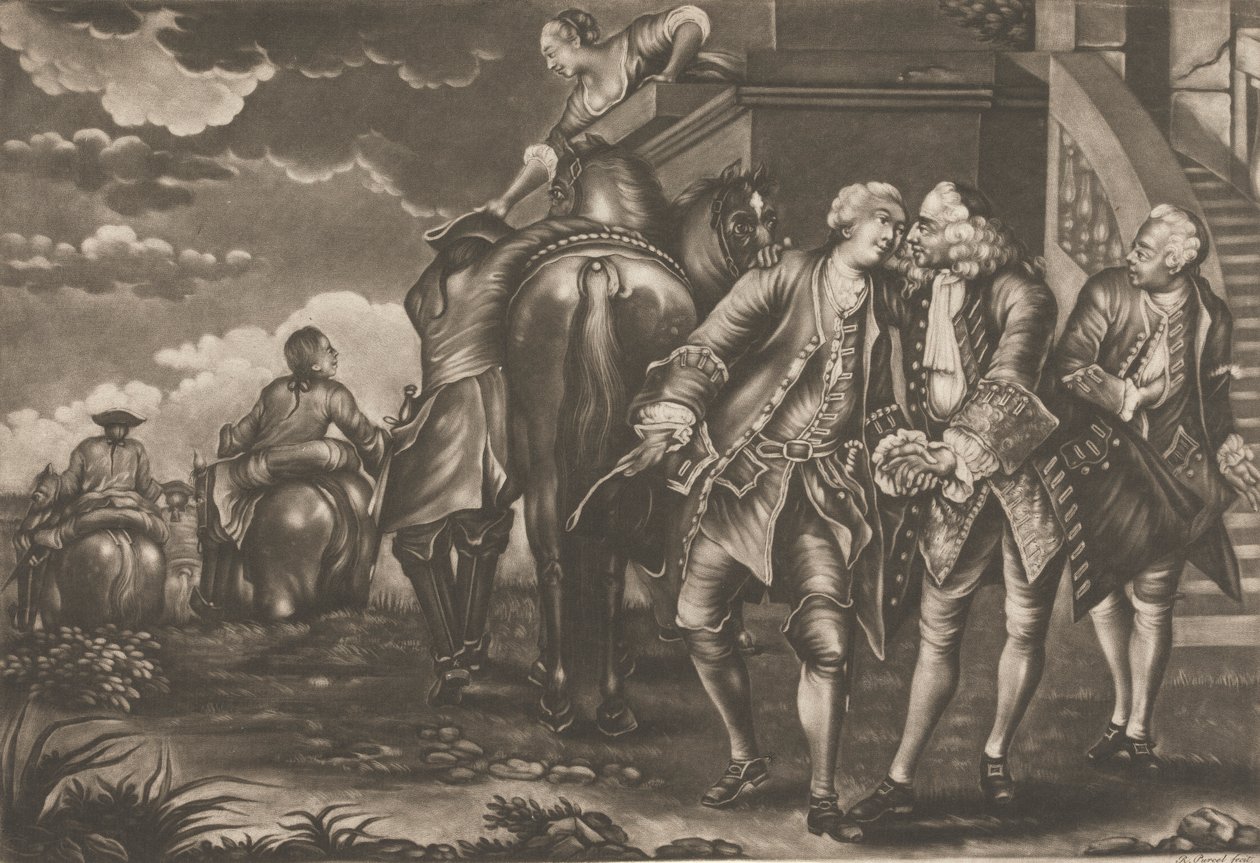 Het vertrek door Richard Purcell