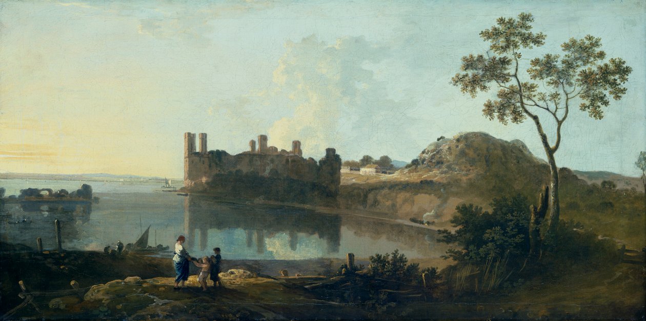 Kasteel Caernarvon, 1733-1782 door Richard Wilson