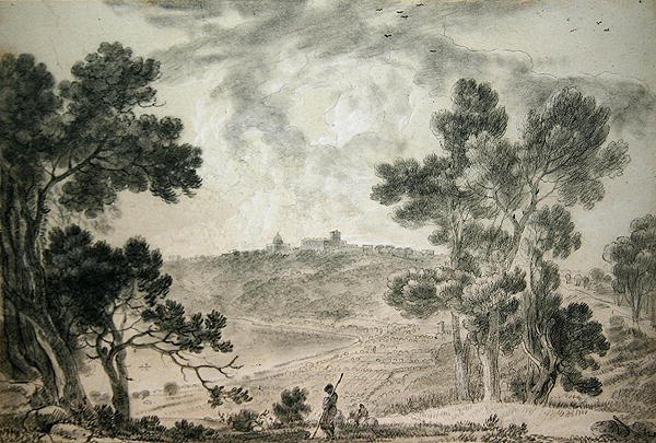 Castel Gandolfo door Richard Wilson