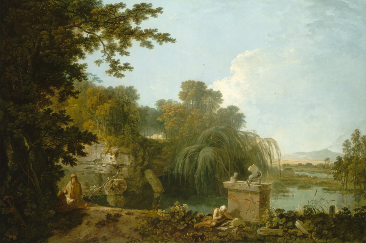 Eenzaamheid, ca. 1762-1770 door Richard Wilson