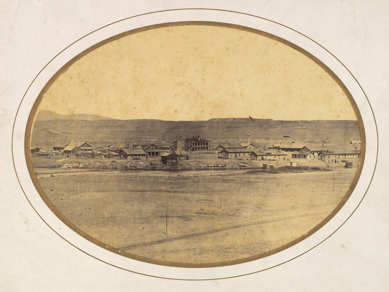 Fort Laramie, Wyoming door Ridgway Glover