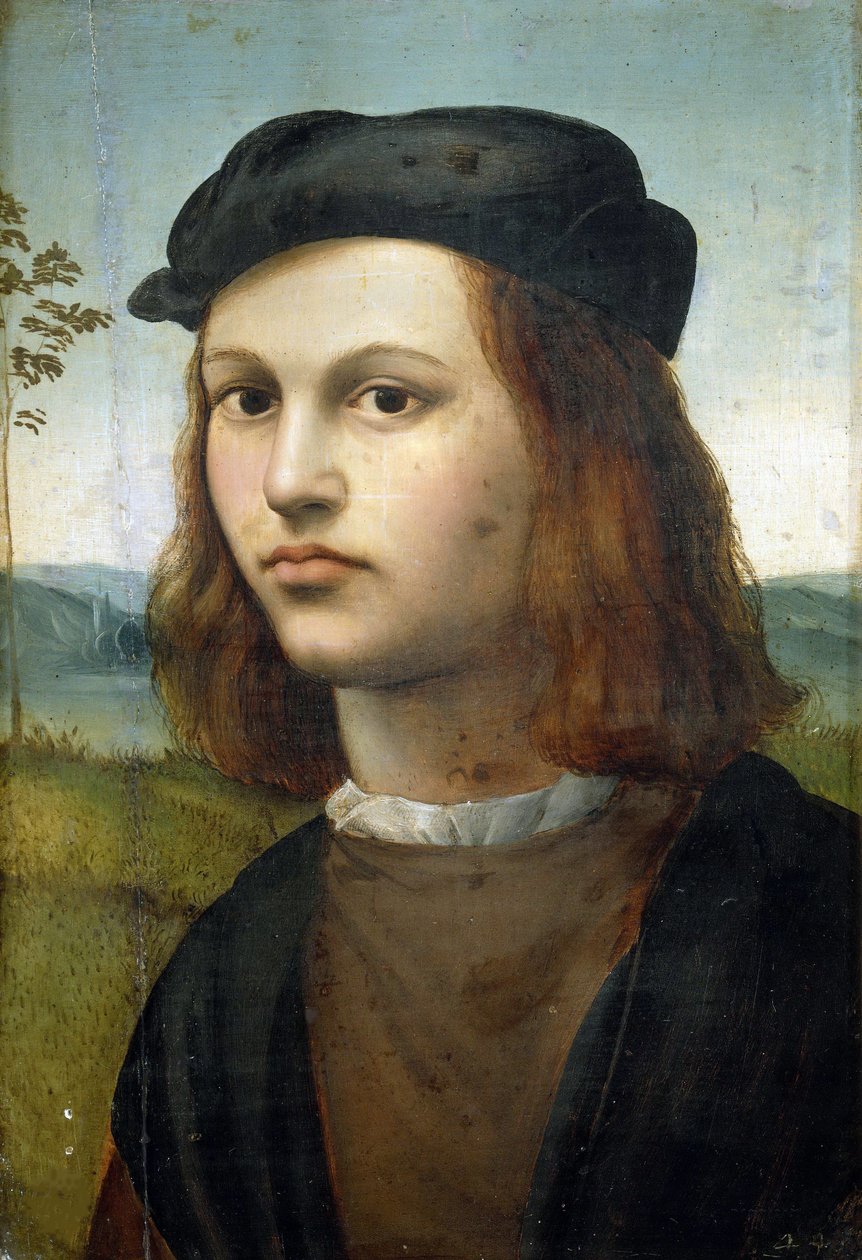 Portret van een jongen, ca. 1510-1520 door Ridolfo Ghirlandaio
