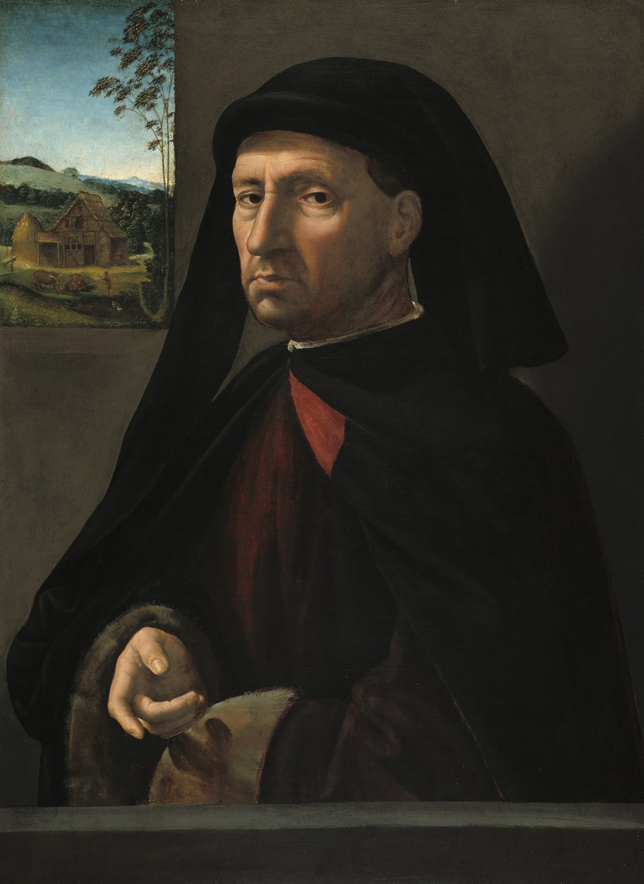 Portret van een heer, ca.1505 door Ridolfo Ghirlandaio