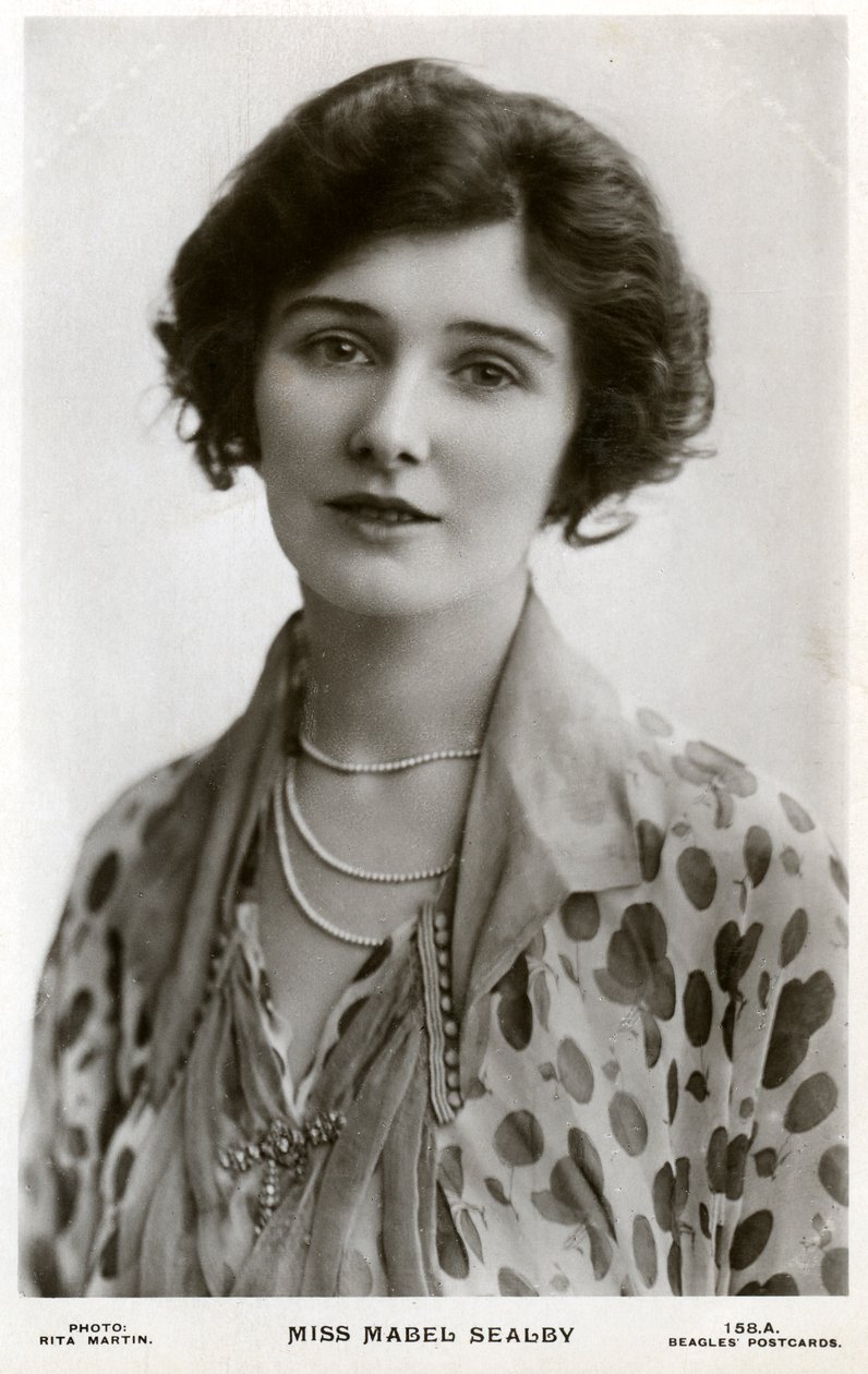 Mabel Sealby, Britse actrice, ca. 1900s-ca. 1910s door Rita Martin