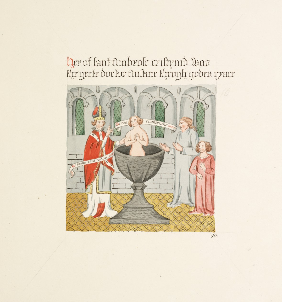 De oudheden van de kathedraal van Saint Mary, Carlisle, getekend door Robert Carlile, 1795 door Robert Carlile